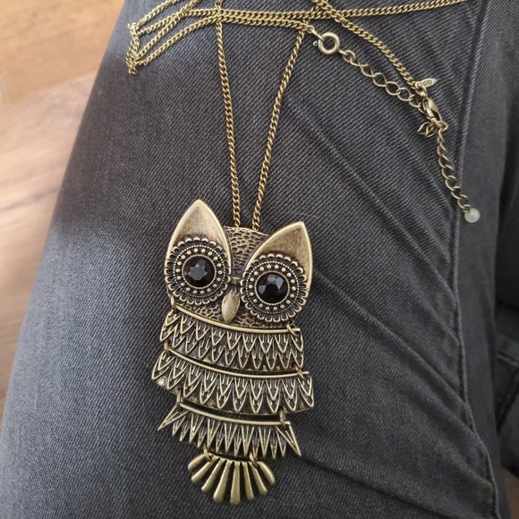 Owl Necklace - Picture 1 of 2